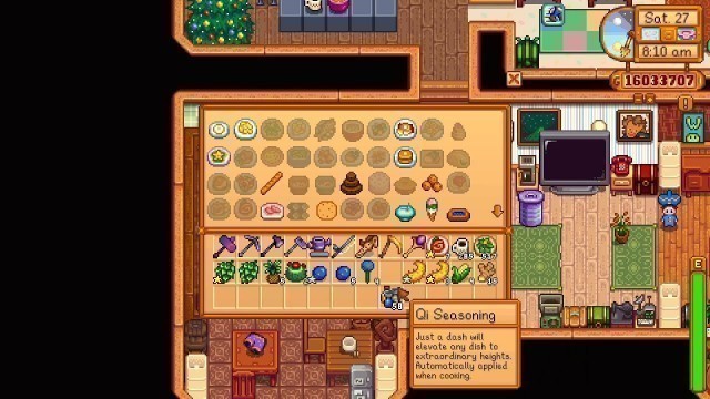 'Stardew Valley 439 :: Cooking with Qi Seasoning'