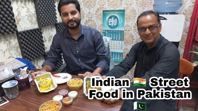 'Pakistani Trying Indian Food Mirchi Bhajiya, Raghda Pattice, Rava Dhokla, Jaisalmeri Channa'