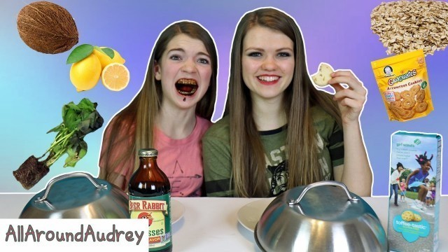 'Girl Scout Cookies Vs. Real Food Switch Up Challenge! / AllAroundAudrey'