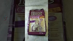 'Fast Review Dry Food Super Premium Cat Food Frost Indoor | Radio Kucing #Shorts'