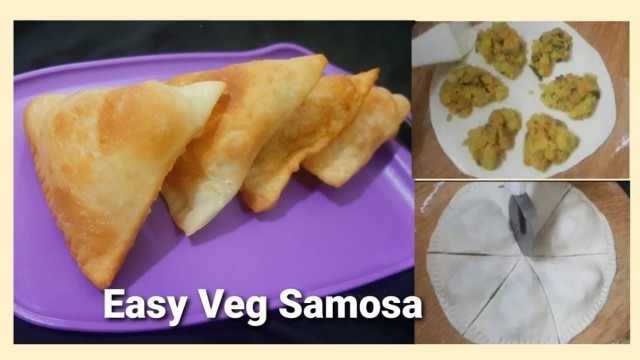 'Easy Samosa Recipe in Malayalam || Vegetable Samosa || Ramadan Snacks Recipes || Potato Samosa'