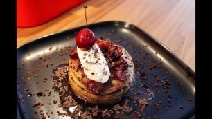 'Cherry Chocolate Pancakes'