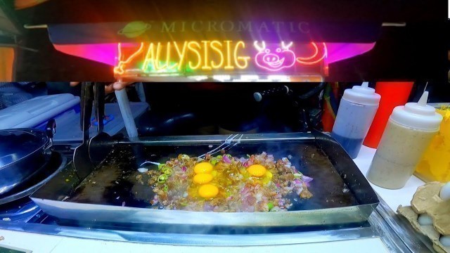 'DINARAYONG PINAKAMASARAP na SISIG SA MARIKINA RIVERBANKS | FILIPINO STREET FOOD ALLY SISIG'