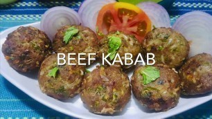 'ബീഫ് കബാബ് in 5 mins| Adipoli Beef kabab recipe in malayalam| Ramadan special recipe| iftar recipes'