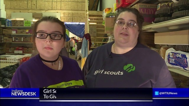 'Girl Scout-Run Food Pantry To Give Out Thanksgiving Baskets'