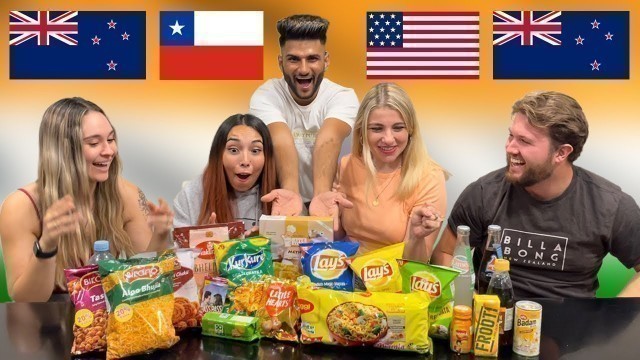 'Our Foreign Friends Try Indian Snacks for the First Time'