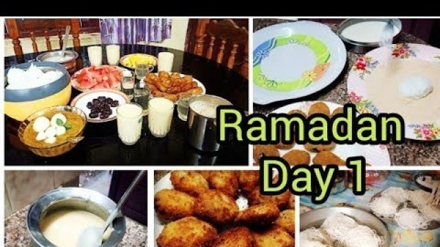 'Ramadan Day 1 ll couliflowercutlet ll idiyappam,chethippoov juce#Ramadan vlog malayalam #പാചക വാചകം'