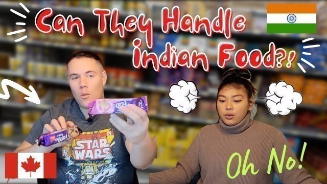 'CANADIANS TRYING INDIAN FOOD | Life of Rob and Linds | Ep. 17'