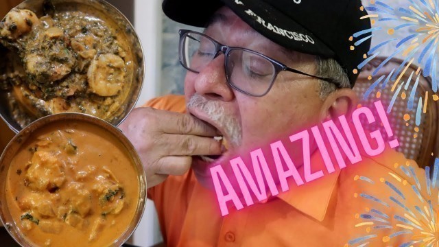 'MEXICAN DAD TRIES INDIAN PRAWN DISHES 