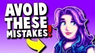 'Stardew Valley - 15 Common Mistakes New Players Make'