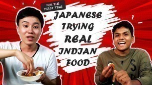 'Japanese trying THE REAL INDIAN FOOD for the FIRST TIME | Japanese trying Indian food | RSPinJAPAN'