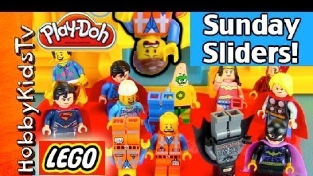 'LEGO Hero Surprise! Sunday Sliders Ep.1 HobbyKidsTV'