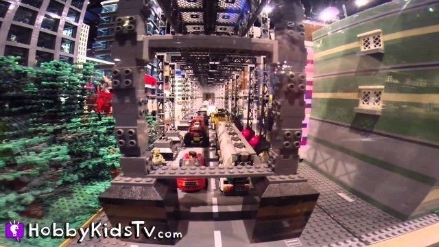 'HobbyKids go to The LEGO Movie Hollywood Set at LegoLand California'