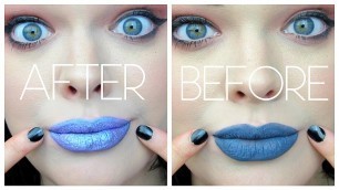 'TRANSFORMING LIQUID LIPSTICK KIT | TATTOO JUNKEE LIP KIT REVIEW + SWATCHES'