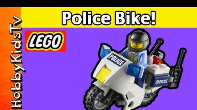 'LEGO City Police High Speed Chase! Bike Build 60007 HobbyKidsTV'