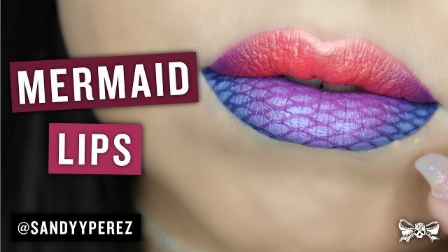 'How To Mermaid Lip Effects with Sandy Perez for Tattoo Junkee'