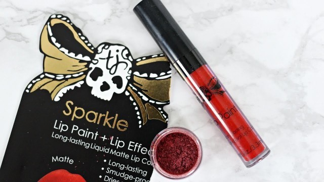 'Affordable Glitter Lips | Tattoo Junkee Glitter Lip Kit Review'