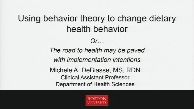 'The Theory of Planned Behavior and Implementation Intentions'