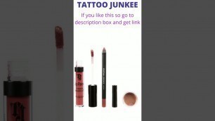 'Tattoo Junkee Big Shot Lip Trio Lip Paint Kit#shorts#short'