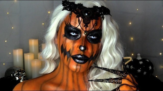 'Pumpkin Princess Makeup Tutorial'