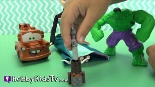 'GetAway Glider Build! Lego Robots + Emmet, HobbyKidsTV'