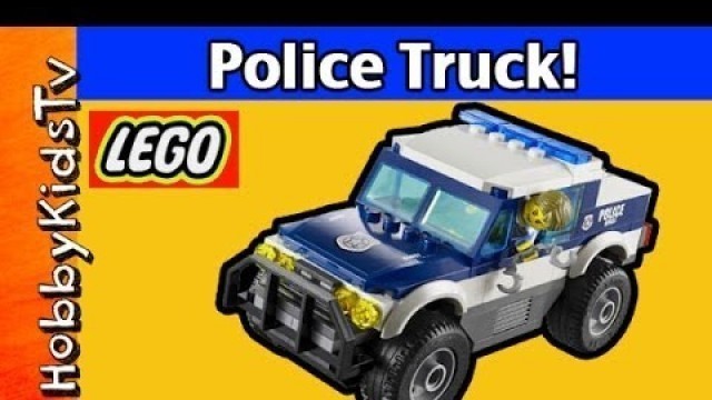 'LEGO Police Truck Build and Play Gotham City Jail (60007)  HobbyKidsTV'