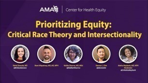 'Critical Race Theory and Intersectionality | Prioritizing Equity'