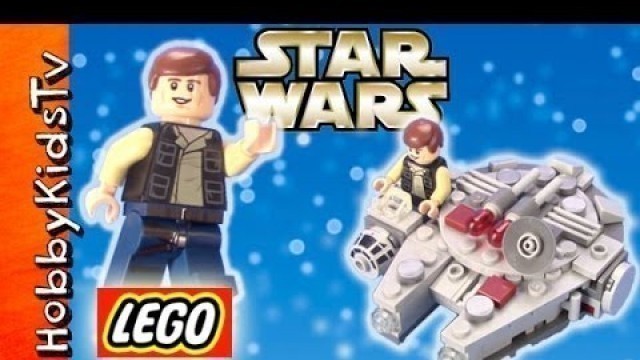 'LEGO Star Wars Millennium Falcon! Fun Play HobbyKidsTV'