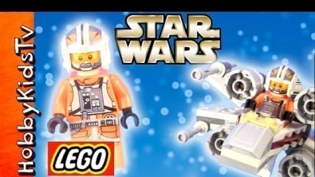 'LEGO Star Wars X-Wing Fighter! HobbyKidsTV'