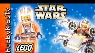 'LEGO Star Wars X-Wing Fighter! HobbyKidsTV'