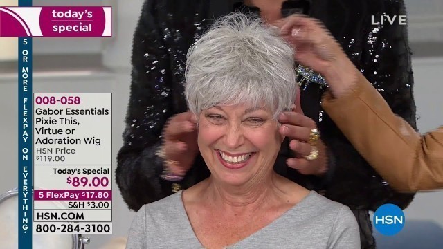 'HSN | Gabor Wigs Premiere / ybf Beauty 12.27.2018 - 12 AM'