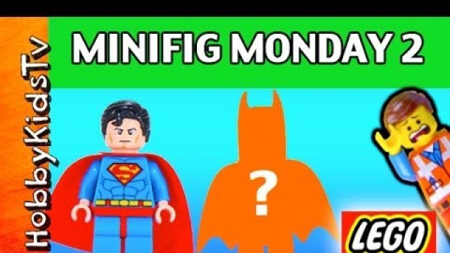 'LEGO Minifig Monday Ep.2 Emmet, Batman HobbyKidsTV'