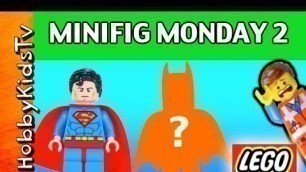 'LEGO Minifig Monday Ep.2 Emmet, Batman HobbyKidsTV'