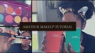 'FENTY Amateur Makeup Tutorial | Crayon Case Products! | What am I doing???'