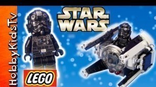 'LEGO Star Wars! TIE Interceptor Microfighter HobbyKidsTV'