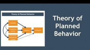 'Theory of Planned Behavior'