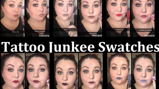 'Tattoo Junkee | Lip Swatch and Review'