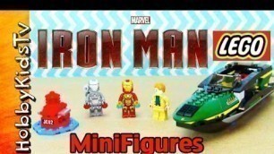 'Lego IRON MAN Extremis Sea Port Rescue Build HobbyKidsTV'