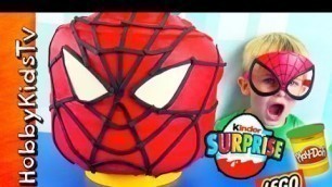 'Play-Doh GIANT Lego Head HERO Makeover! MARVEL Surprise Egg HobbyKidsTV'