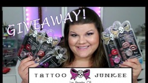 'TATTOO JUNKEE + GIVEAWAY!!! *Closed'