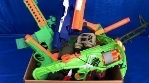 'Toy Weapons Box of Toys Toy Guns for Kids Nerf Guns Military Toys'