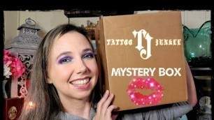 'Tattoo Junkee Cosmetics Mystery Box / Full Swatches / March 2020'