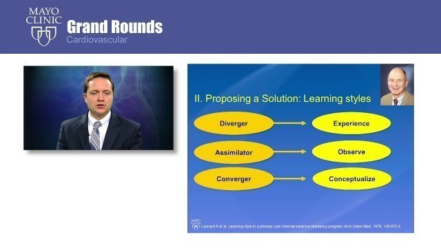 'CV Grand Rounds – Post-Graduate Medical Education: Coupling Technology with Learning Theory'