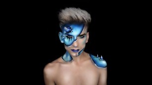 'Blue Devil Makeup Tutorial with Paulie SFX'