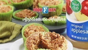 'Food City — Mother\'s Day Recipes: Applesauce Muffins'