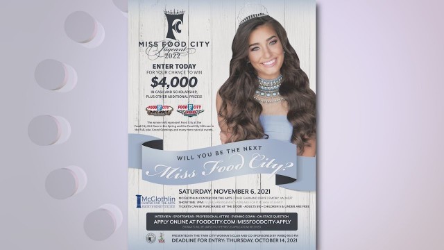 '2022 Miss Food City Pageant deadline for entries approaching quickly'