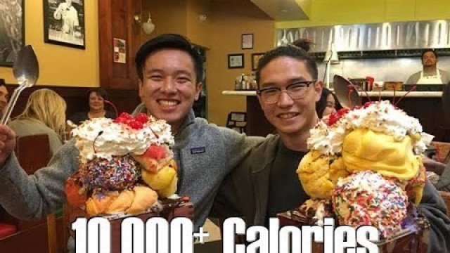 'San Francisco Creamery Kitchen Sink Ice Cream Challenge'