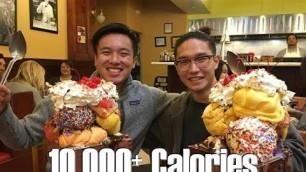 'San Francisco Creamery Kitchen Sink Ice Cream Challenge'