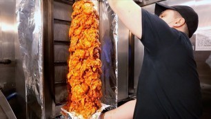 'New York City Street Food - ROTISSERIE CHICKEN SANDWICHES Kotti Berliner Döner Kebab Brooklyn NYC'