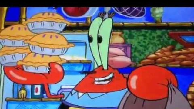 'Mr.krabs dont know some food'